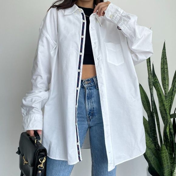 Gant Accentrics white button down cotton oxford shirt - Picture 3 of 7